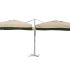 Зонт Gardeck Валенсия 3*4м двойной Мадрид 3*3м, цвет песочный