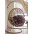Кресло подвесное плетеное с подушкой ReeHouse Arba