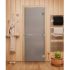Дверь для бани DoorWood Эталон Сатин 2000х800, 10 мм, 3 петли, коробка - листв. порода