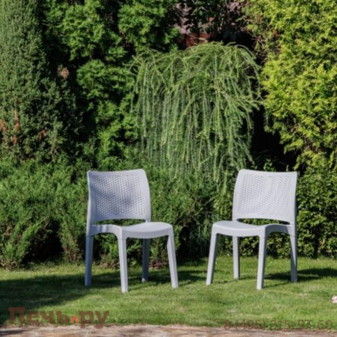 2 стула Royal Family JULY светло-серые фото 4