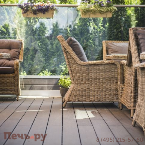 4SiS Гляссе кресло плетеное из искусственного ротанга, цвет соломенный фото 4