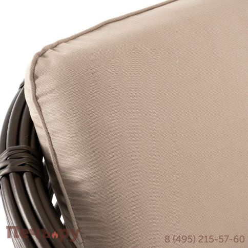 4SiS Ницца кресло из искусственного ротанга, цвет бронзовый фото 9