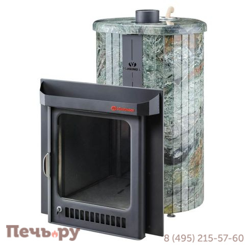 Банная печь Ферингер Ламель Оптима ПС до 23 куб. м., закрытая каменка фото 2