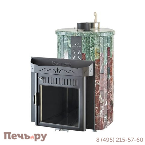 Банная печь Ферингер Ламель Оптима ПС до 23 куб. м., закрытая каменка фото 4