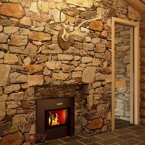 Банная печь Grill'D Cometa Vega 180 window фото 3