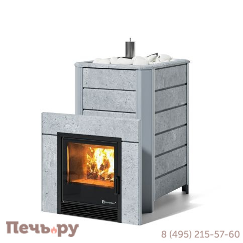 Банная печь Изистим Ялта 35 в камне фото 3