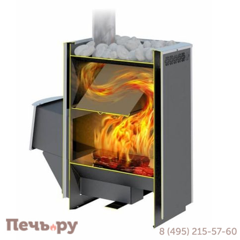Банная печь Теплодар Сибирь 20 ЛК 2.0 фото 2