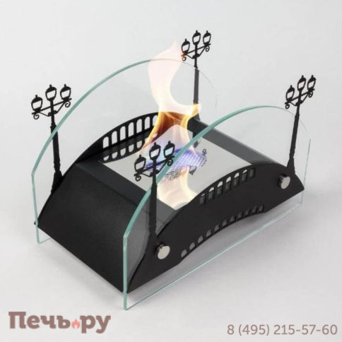 Биокамин настольный Lux Fire Пушкинский мост М фото 10