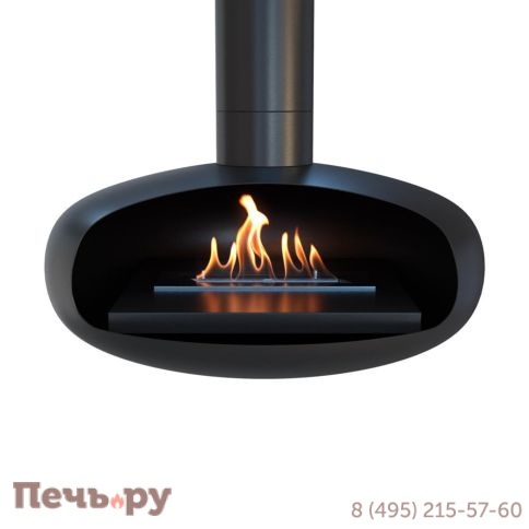 Биокамин подвесной SteelHeat Ellipse 600 фото 3