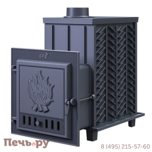 Чугунная банная печь GFS ЗК 40 под обкладку фото