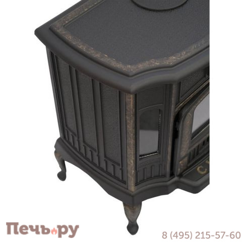 Чугунная печь - камин НМК Сибирь-10 фото 12