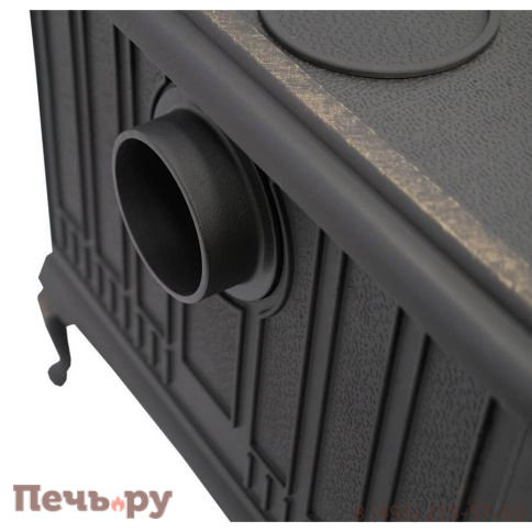 Чугунная печь - камин НМК Сибирь-10 фото 8