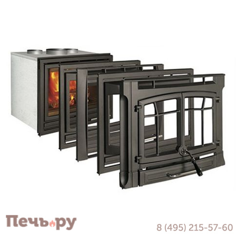 Чугунная топка Hergom инсерт C10 N CLASSIC фото 2