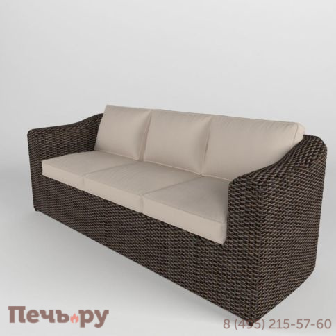 Диван 3-х местный Rotang Lux Малага фото