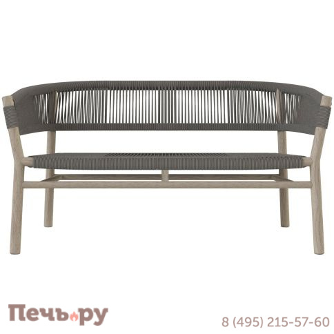 Диван деревянный плетеный Ethimo Kilt фото