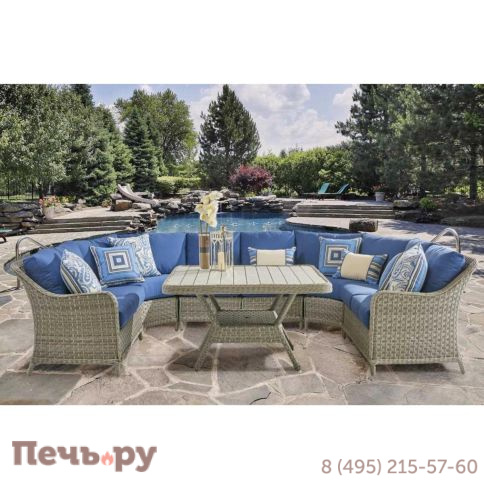 Диван модульный угловой Rotang Lux Кефалония фото