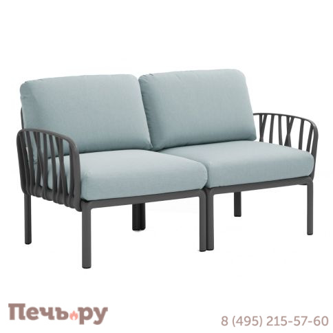 Диван пластиковый с подушками Nardi Komodo 2 003/2DIV/02.138 фото