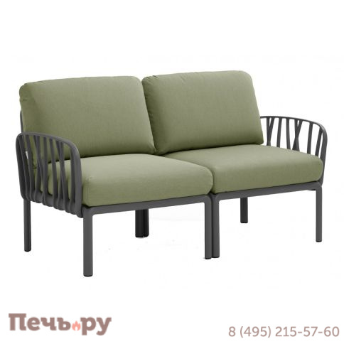 Диван пластиковый с подушками Nardi Komodo 2 003/2DIV/02.140 фото