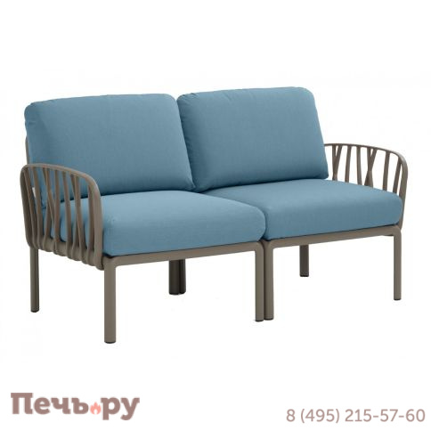 Диван пластиковый с подушками Nardi Komodo 2 003/2DIV/10.142 фото