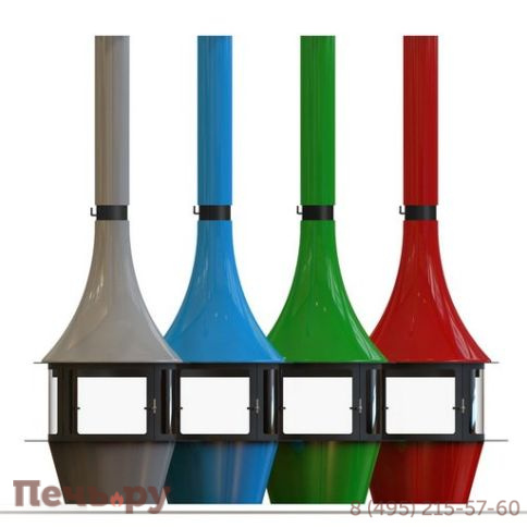 Дровяной камин Traforart Lorena frontal (Лорена), пристенный, RAL фото 2