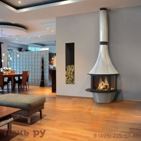 Дровяной камин Traforart Lorena frontal (Лорена), пристенный, RAL фото