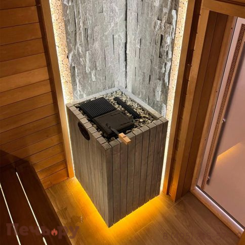 Электрическая паротермальная печь для бани Инжкомцентр ВВД ПАРиЖАР Футурус 10 кВт фото 6