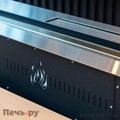 Электрический паровой камин Schones Feuer 3D FireLine 600 Pro со стальной крышкой фото 6