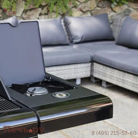 Газовый гриль Sahara A450 Performer 4B BBQ Black фото 5