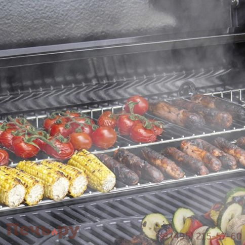 Газовый гриль Sahara X450 4 Burner BBQ Smokey Teal фото 12