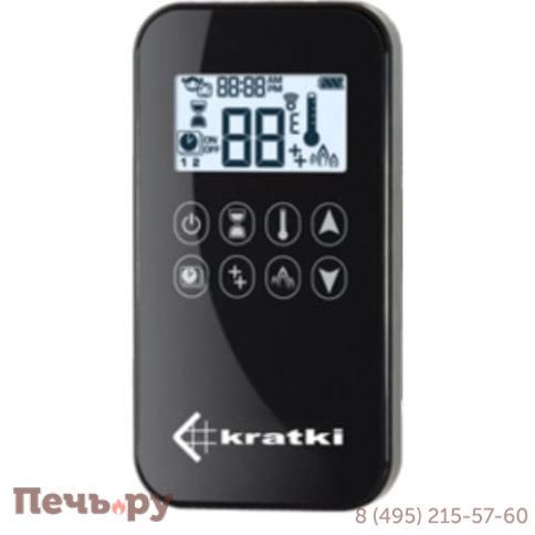 Газовый камин Kratki Leo/P/45/68/G20 магистральный газ фото 3