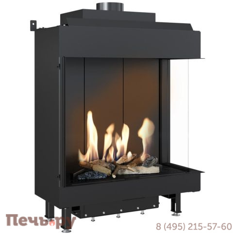 Газовый камин Kratki Leo/P/76/62/G31/37MBAR баллонный газ фото