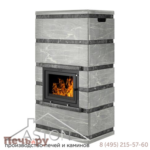 Готовый камин Aston 600 Rantala Н-1600 Талькохлорит / Пироксенит фото