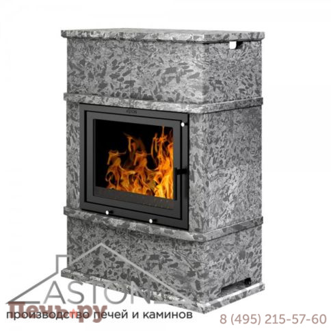 Готовый камин Aston 700 Vyborg Н-1276 Пироксенит Элит фото