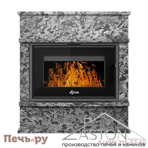 Готовый камин Aston Senator Vyborg Н-1300 Пироксенит Элит фото 2