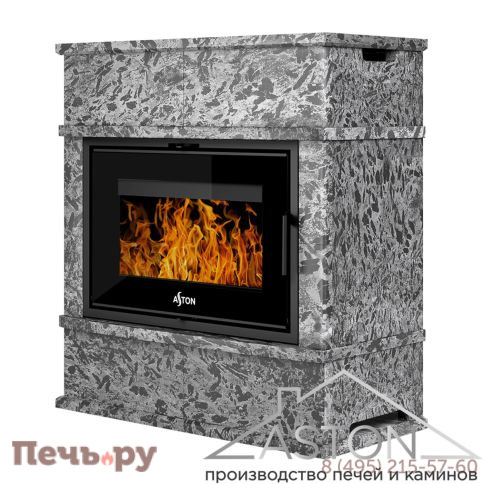 Готовый камин Aston Senator Vyborg Н-1300 Пироксенит Элит фото