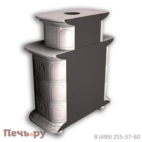 Готовый камин КимрПечь Прованс пристенный двухъярусный фото 33