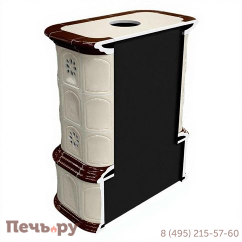 Готовый камин КимрПечь Прованс с дровником пристенный с топкой Астов МЛ 700 фото 18