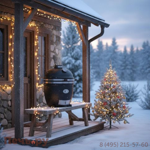 Гриль Monolith Avantgarde Lechef черный матовый без боковых столиков и подставки фото 3