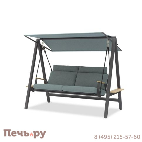 Качели садовые Brafritid Malmo/алюминий/тик фото 3