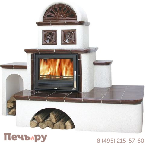 Кафельная печь ABX Oxford фото 2