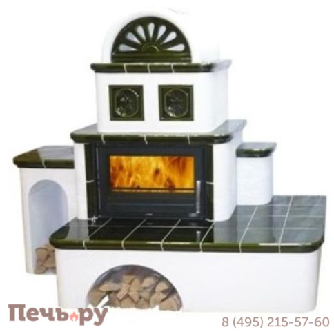 Кафельная печь ABX Oxford фото