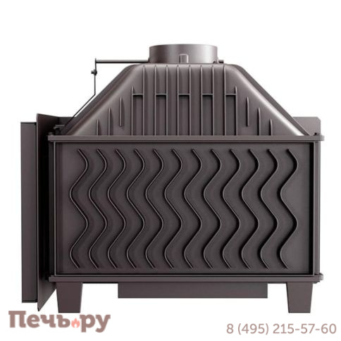 Каминная чугунная топка Kaw-Met W16 14,7кВт PB фото 13