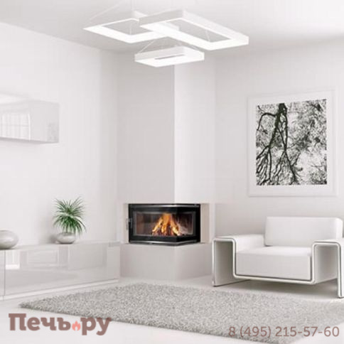 Каминная чугунная топка Kaw-Met W16 14,7кВт PB фото 3