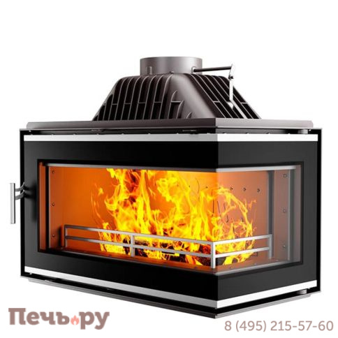Каминная чугунная топка Kaw-Met W16 14,7кВт PB фото 9