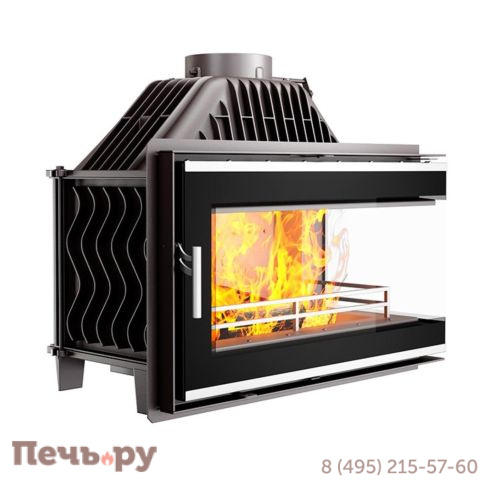 Каминная чугунная топка Kaw-Met W16 14,7кВт PB фото