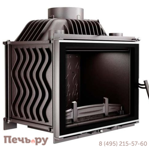 Каминная чугунная топка Kaw-Met W17 Dekor 12,3 кВт Eko фото 6