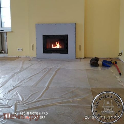 Каминная чугунная топка Kaw-Met W9 А фото 5