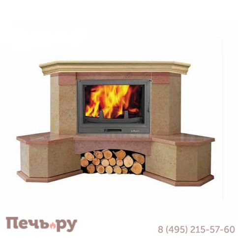 Каминная облицовка Bella Italia Alezio 700 угловая фото