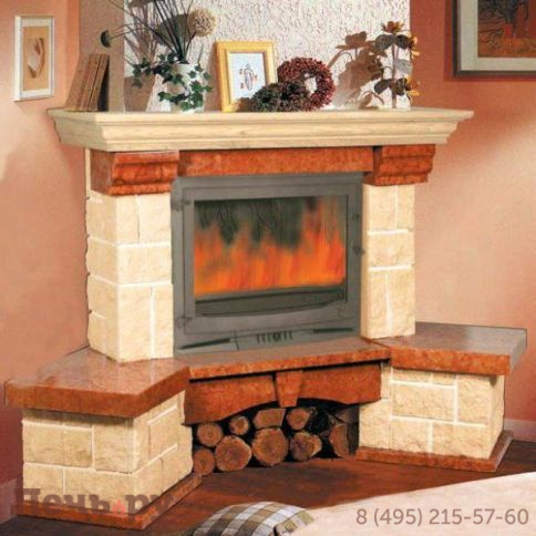 Каминная облицовка Bella Italia Odyseusz 700 угловая фото 3