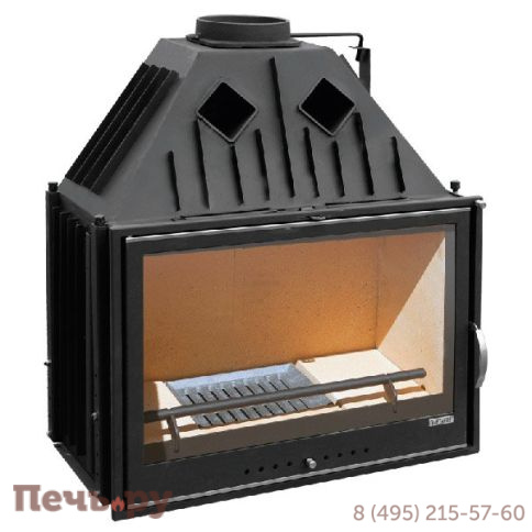 Каминная стальная топка Мета Эльба 800Ш фото